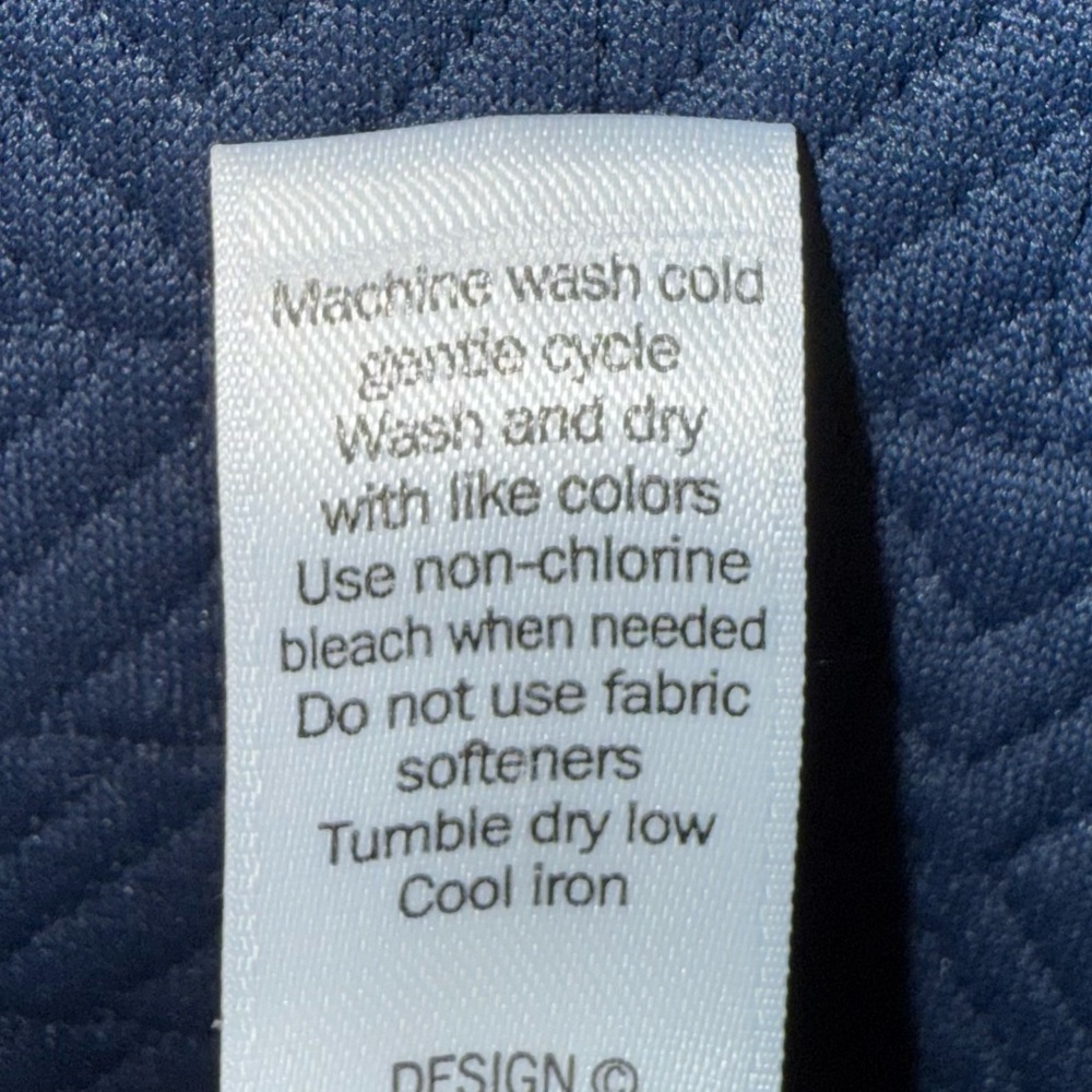 Athleta Women's Quilted Blue Hoodie XS - Picture 6 of 6